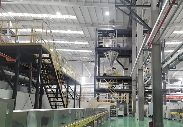 滑石粉投料 - 输送 - 筛分 - 混合应用