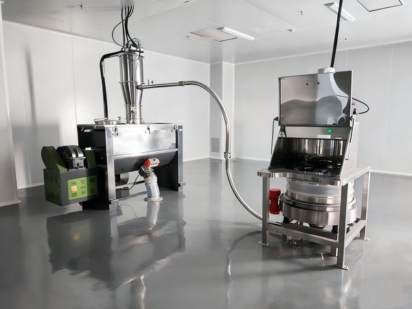 粉体投料输送筛分混合案例