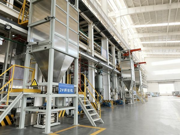 山西企业投料+输送设备现场实拍